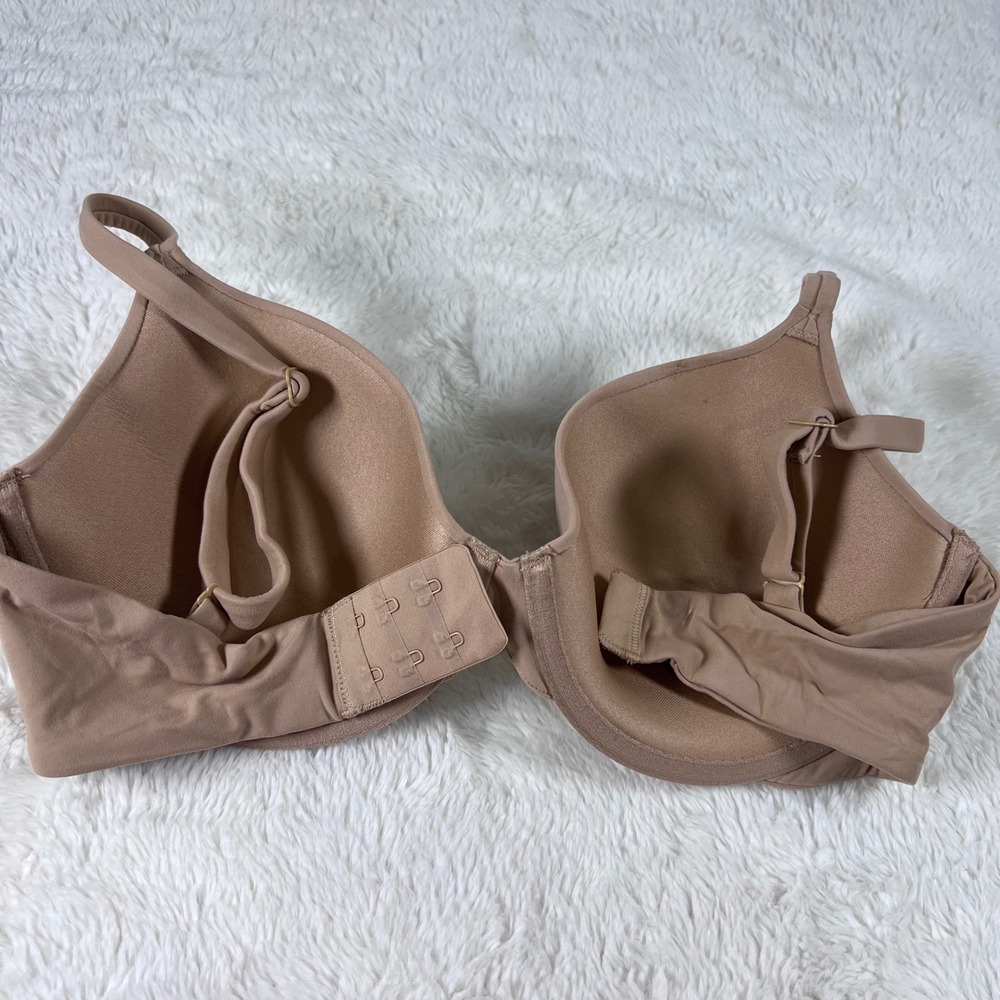 SKIMS Fits Everybody T-Shirt Bra Tan Nude Underwire 32DD Everyday Basic - Picture 6 of 10